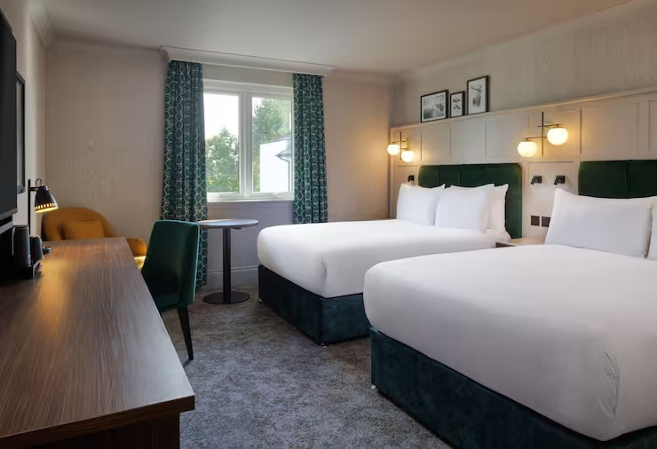 Deluxe Double room with golf view (twin beds)