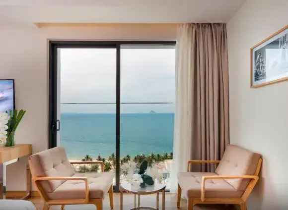 Двухместный номер Premium с видом на океан 2 отдельные кровати в Nagar Hotel Nha Trang