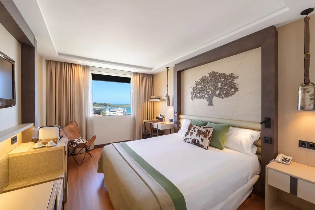 Deluxe Double room with sea view (full double bed)