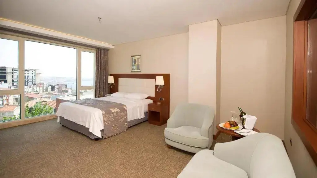 Double Suite with Bosphorus view (full double bed)