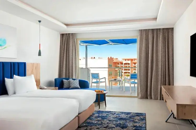 Двухместный номер Deluxe с видом на бассейн 2 отдельные кровати в Pickalbatros Blu Spa Resort - Adults Friendly 16 Years Plus