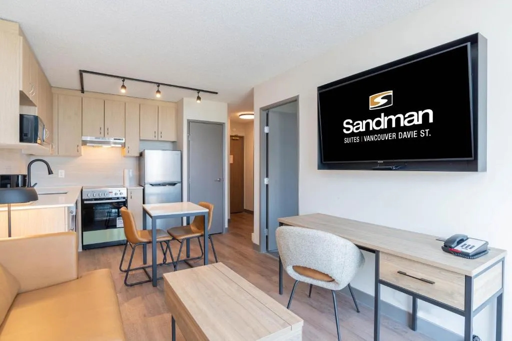 Sandman Suites Vancouver on Davie - Chambres