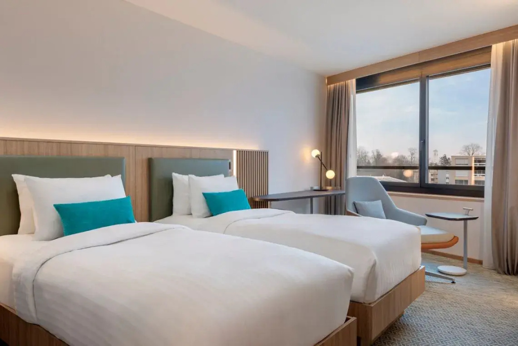 Premium Double room with courtyard view (twin beds)