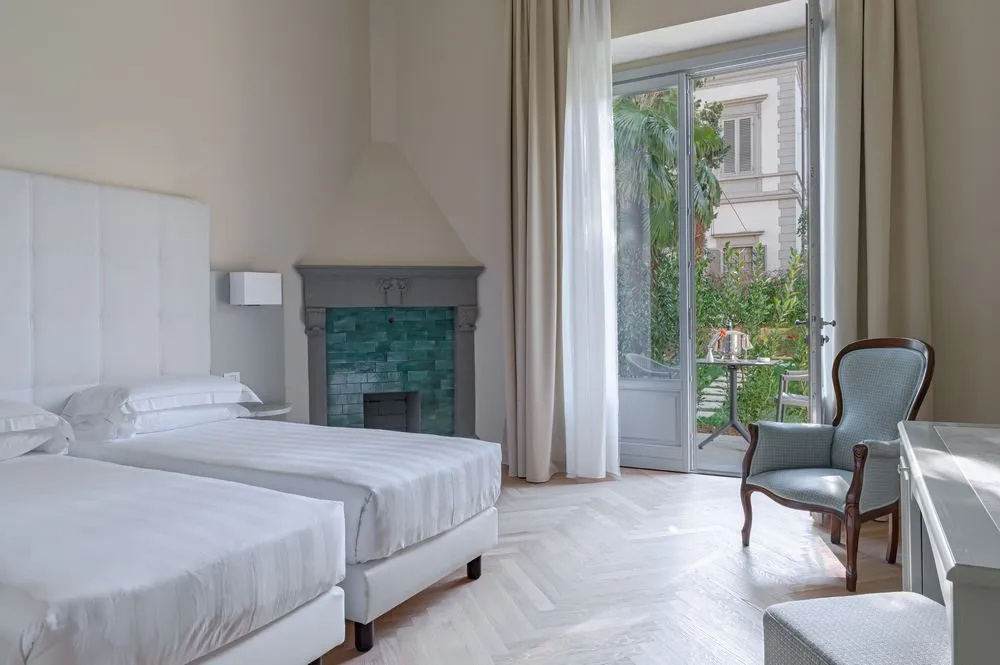 Superior Double room with garden view (twin beds)
