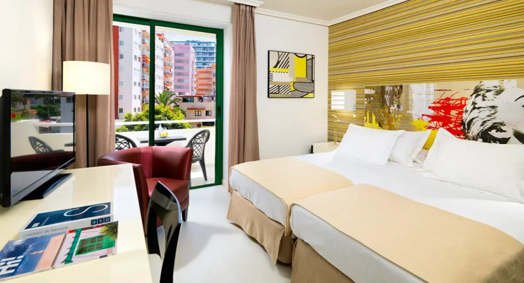 H10 Tenerife Playa Hotel - Chambres