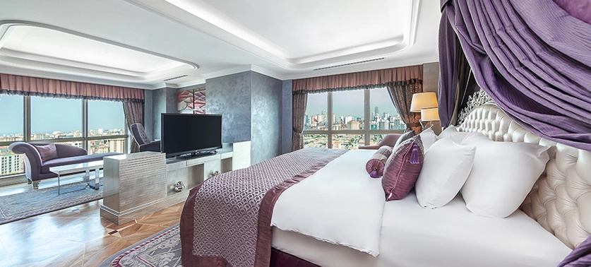 Presidential Double Suite with sea view (full double bed)