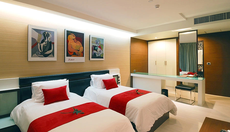 Люкс Royal с 2 комнатами oceanfront в Отель The Zign Hotel
