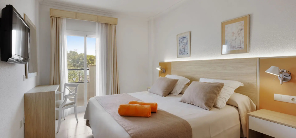 Double Apartment with pool view (full double bed)
