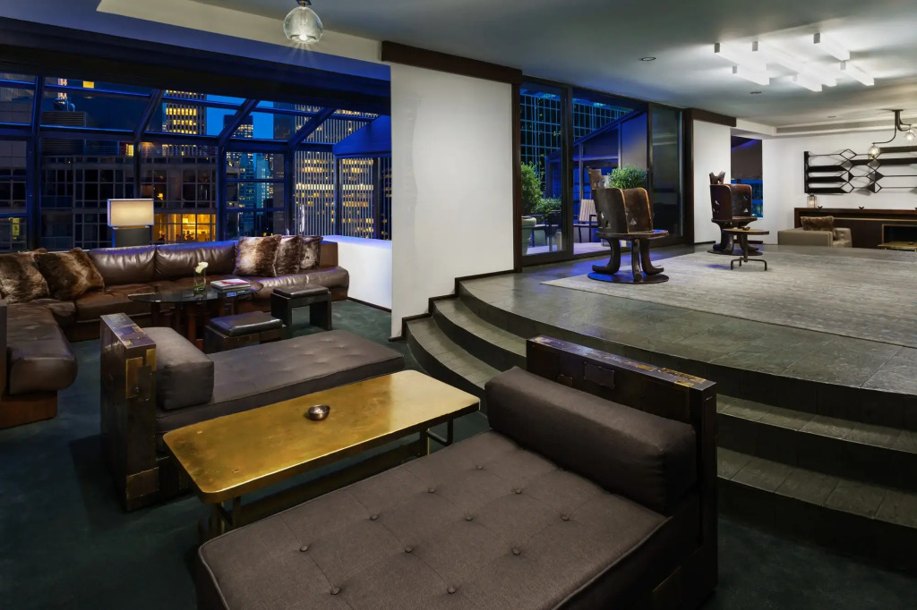 Двухместные Penthouse South двуспальная кровать в Royalton New York