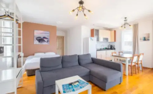 Blue Double Apartment (full double bed)
