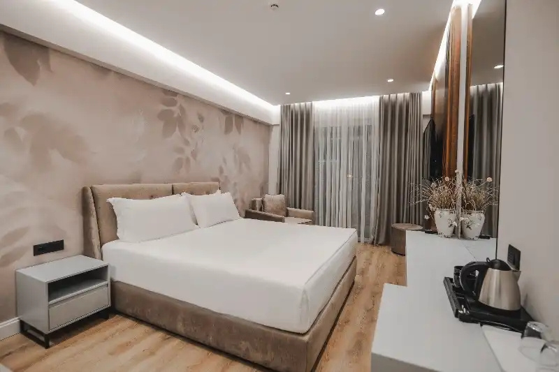 Deluxe Double room with sea view (full double bed)