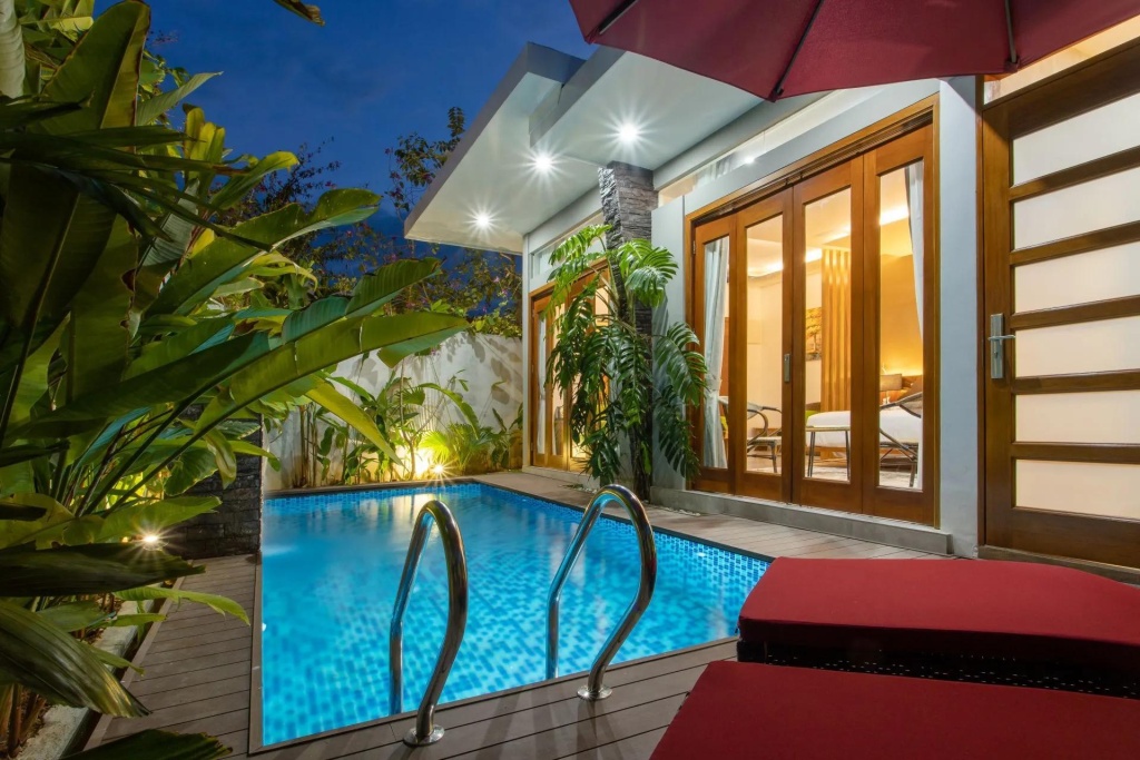 1 Bedroom Standard Double Pool Villa (full double bed)