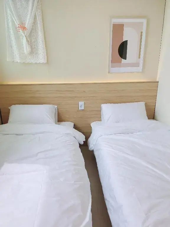 Double room with mountain view (twin beds)