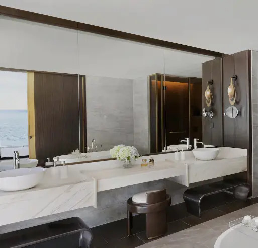 Двухместный номер oceanfront 2 отдельные кровати в Villa Le Corail, A Gran Melia Hotel