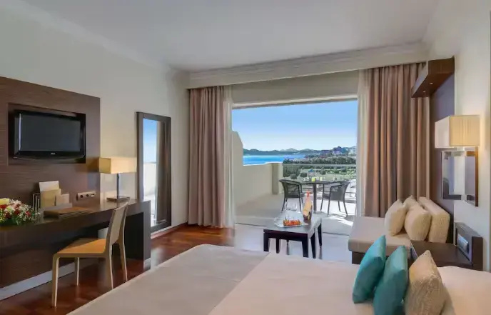Deluxe Elite Club Double room with sea view (full double bed)