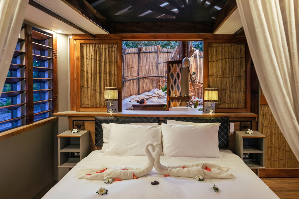 Barefoot Kuata Island Resort Fiji - Chambres