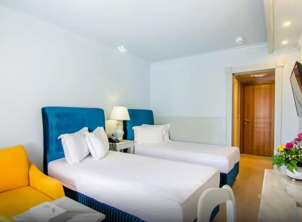 Amfiteatru Double room with view (twin beds)