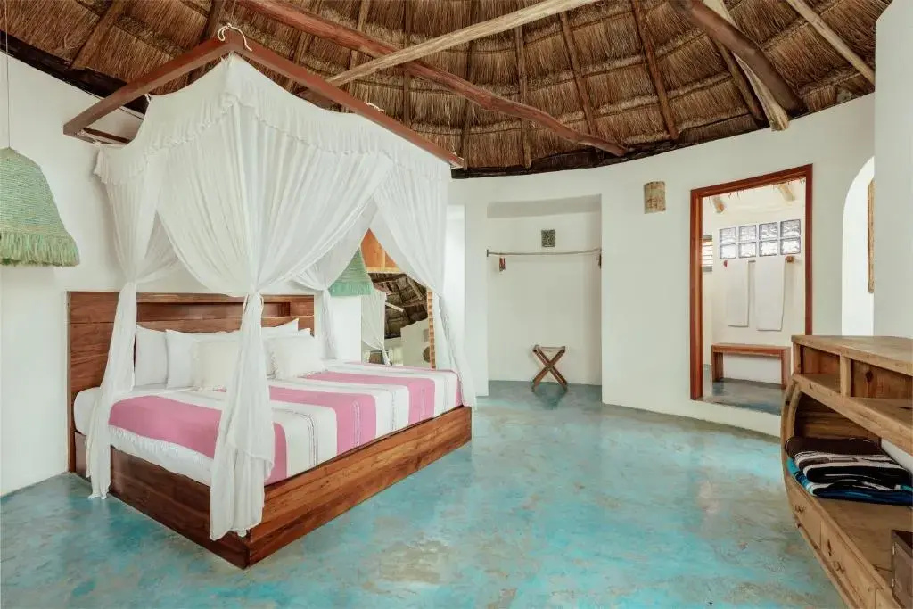 Double Suite oceanfront (full double bed)