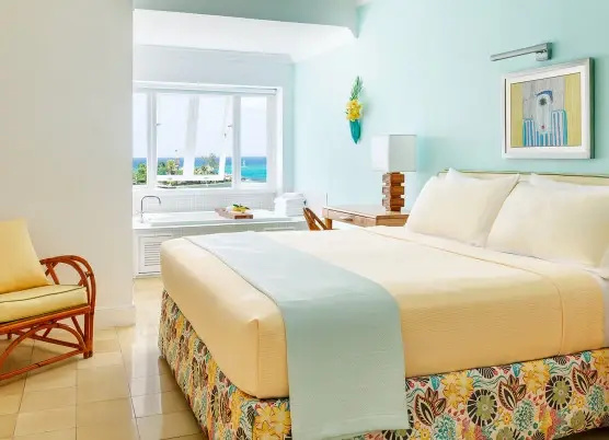 1 Bedroom Double Suite with ocean view (full double bed)