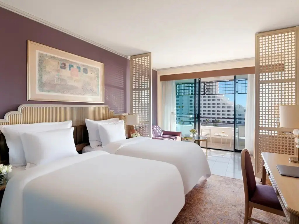 Comfort Double room with city view (twin beds)