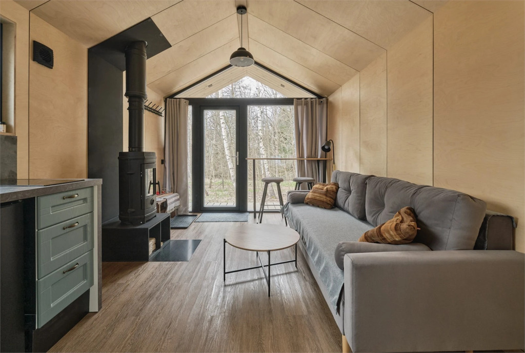 Двухместная Хижина № 2 двуспальная кровать в Сарай Сараев