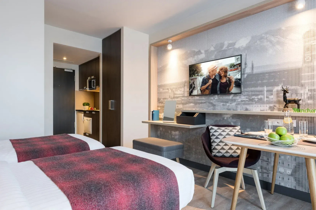 Executive Double Studio (twin beds)