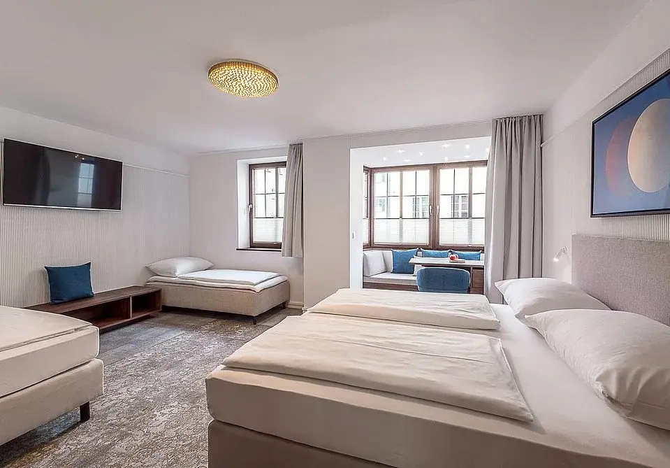 Hotel Mondschein - Chambres