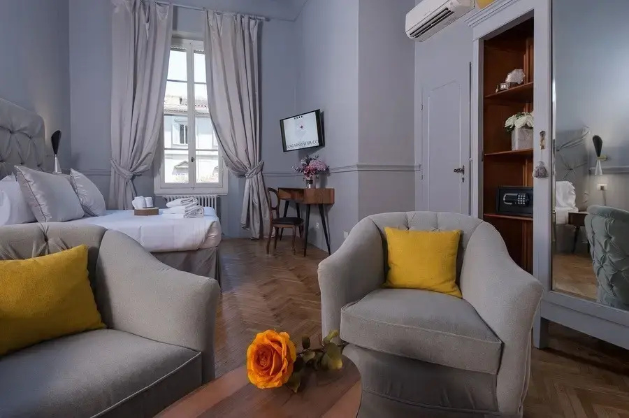 Lungarno Vespucci 50 Hotel - Chambres