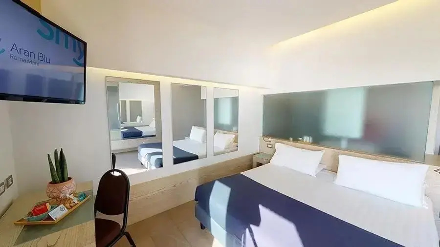 Hotel Smy Aran Blu Roma Mare - Chambres