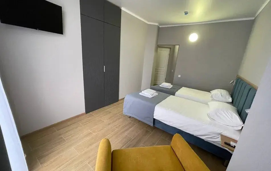 1 room Standard Euro Double room (twin beds)