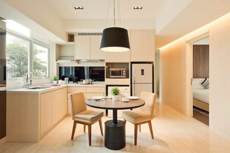 Четырёхместный люкс Premier с 2 комнатами в Oasia Suites Kuala Lumpur