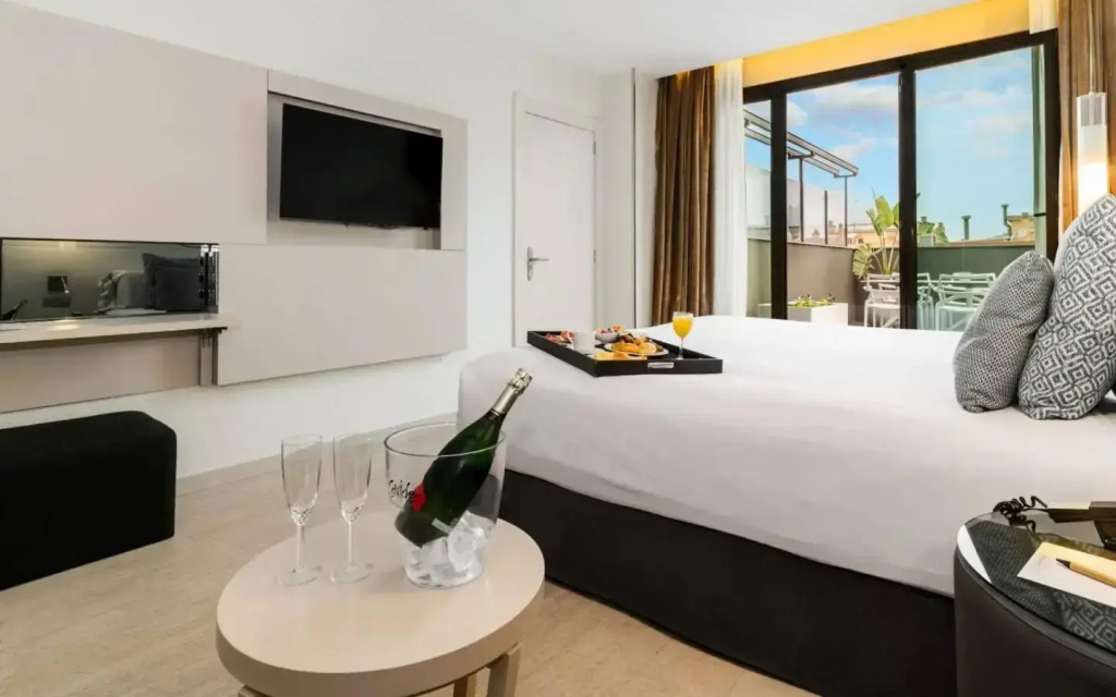 Terrace Double Attic room (twin beds)