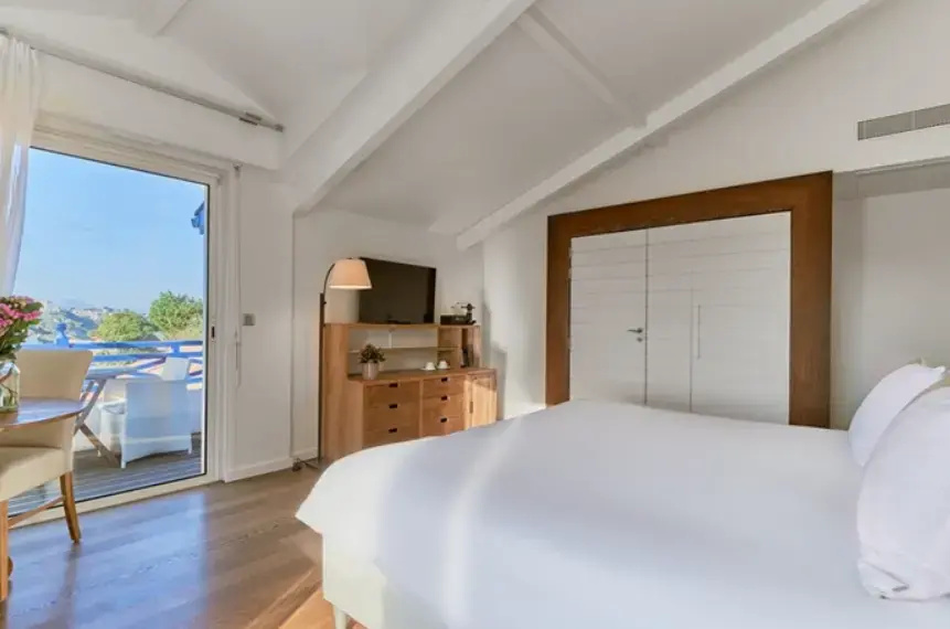 Standard Double room with partial sea view (full double bed)