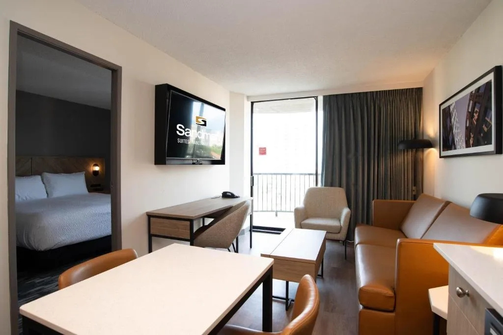 Sandman Suites Vancouver on Davie - Chambres