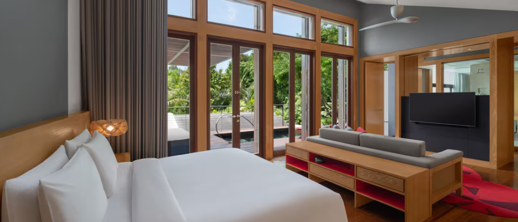 1 Bedroom Deluxe Private Pool Villa with garden view