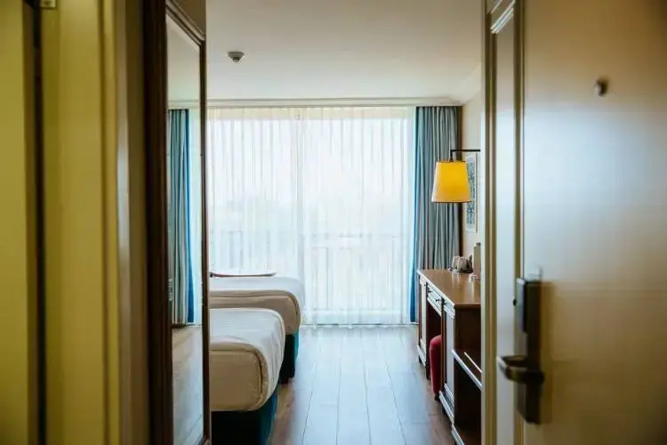 Double room with balcony (twin beds)