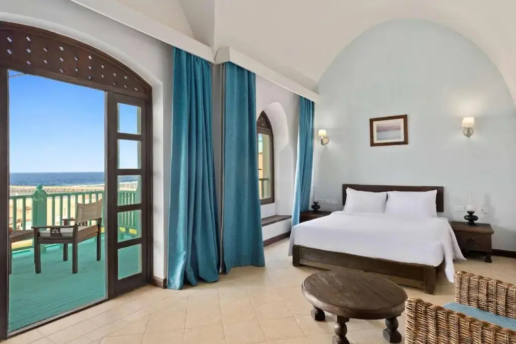 Premium Double room with Terrace with sea view (full double bed)