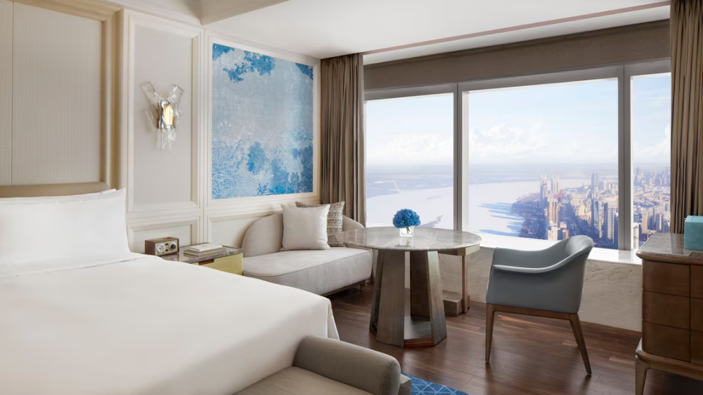 Premier Double room with river view (full double bed)