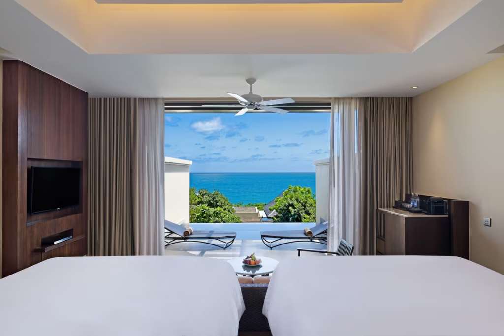 Двухместный люкс Premium Ocean c 1 комнатой с видом на океан 2 отдельные кровати в Vana Belle, a Luxury Collection Resort, Koh Samui