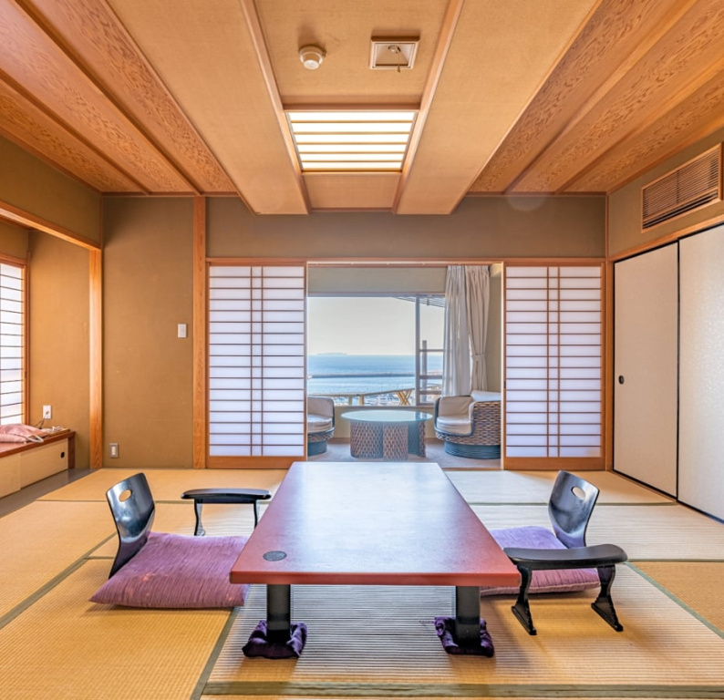 Japanese-Western room with ocean view