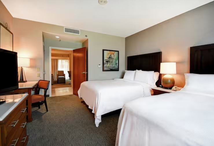 Embassy Suites Little Rock - Chambres