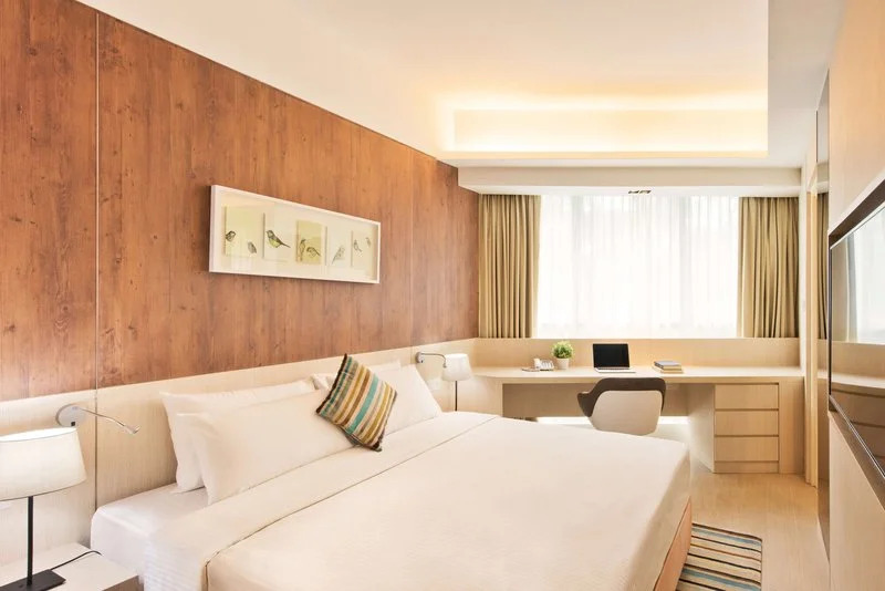Шестиместный люкс семейный с 3 комнатами в Oasia Suites Kuala Lumpur