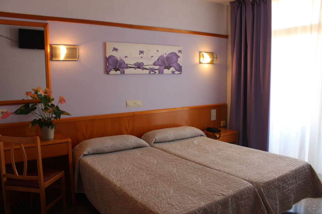 Room with balcony