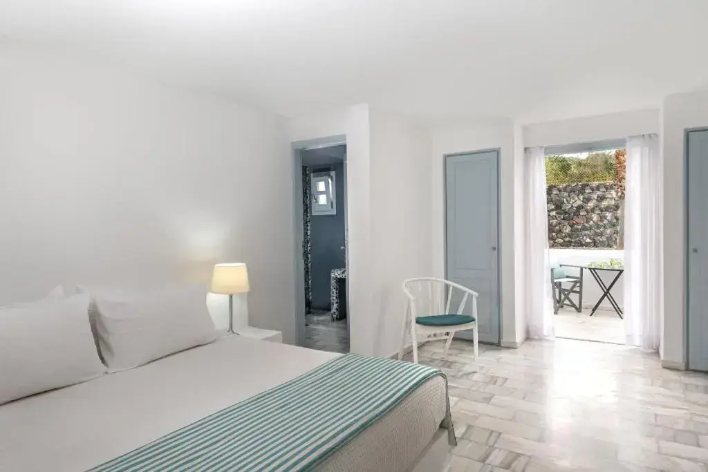 Santorini Kastelli Resort - Chambres