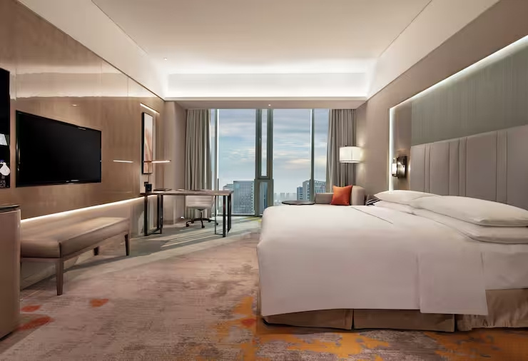 Deluxe High Floor Double room (full double bed)