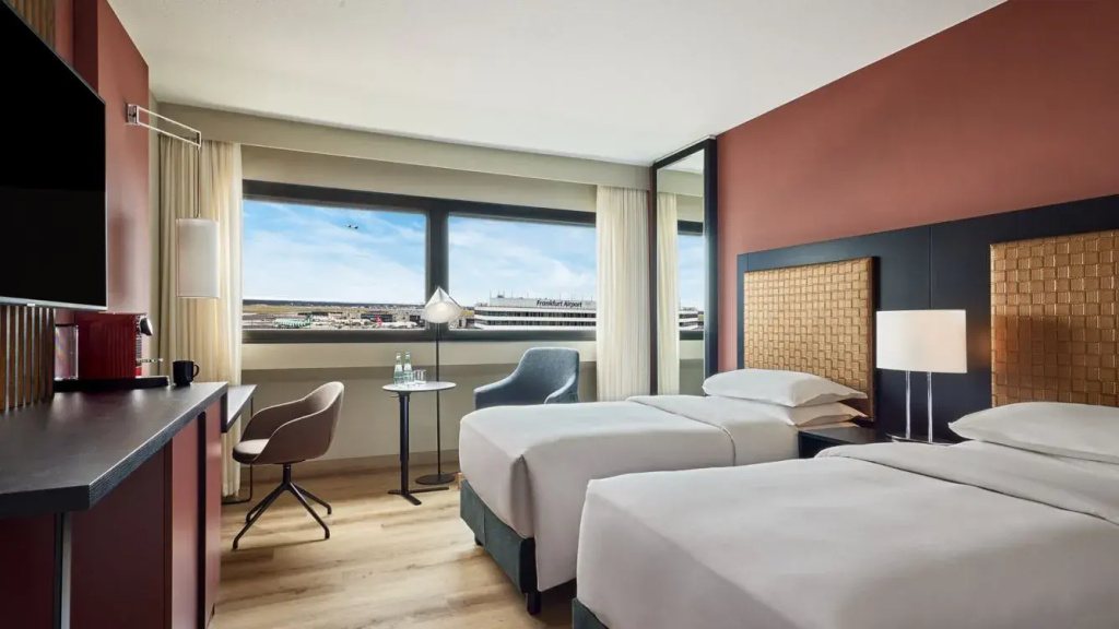 Sheraton Frankfurt Airport Hotel & Conference Center - Chambres