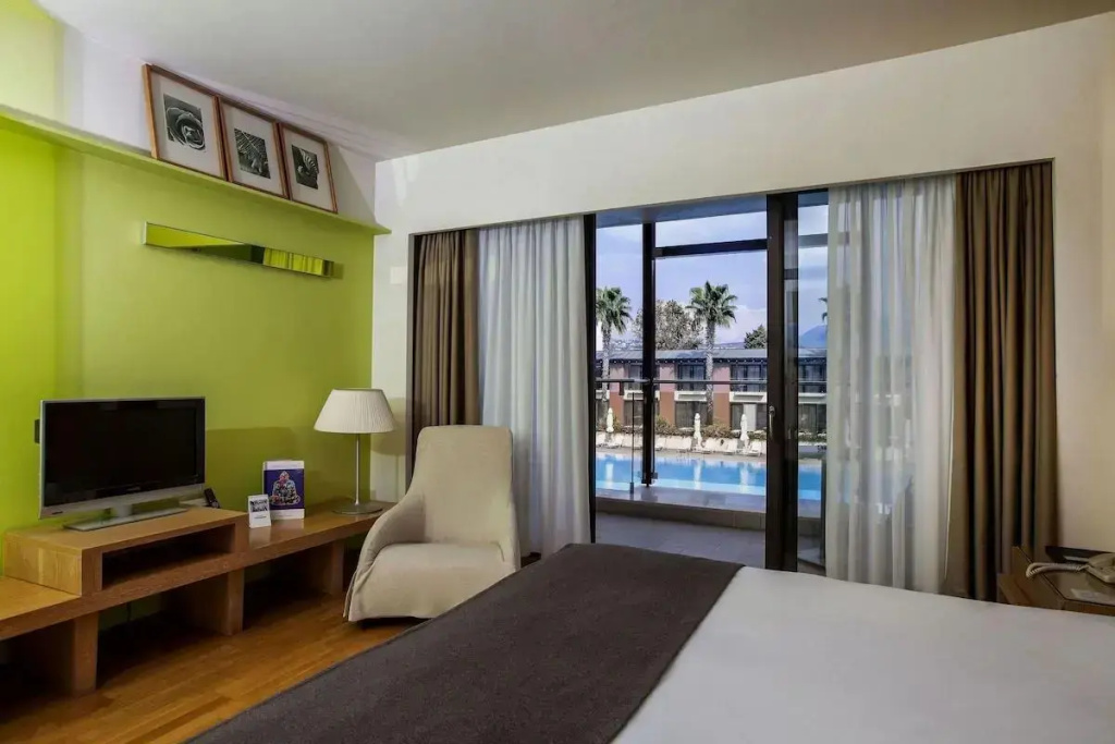 Superior Double room with pool view (full double bed)