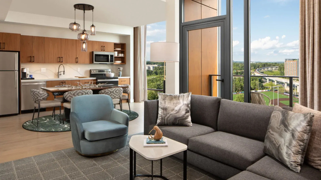 1 Bedroom Residential Double Suite (full double bed)