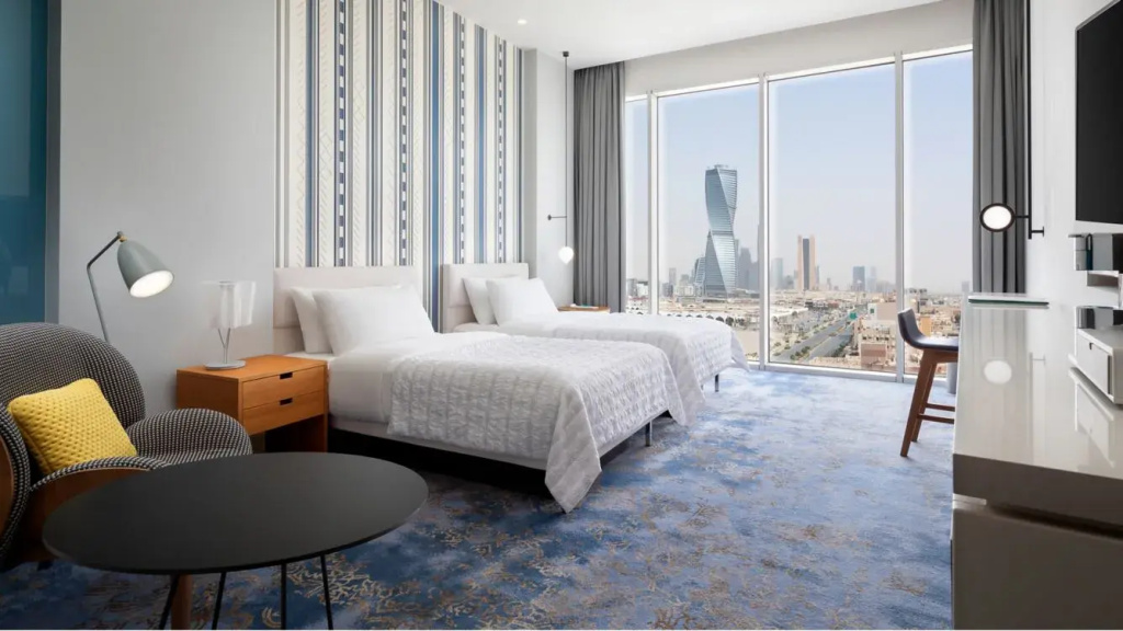 Premium High Floor Double room (twin beds)