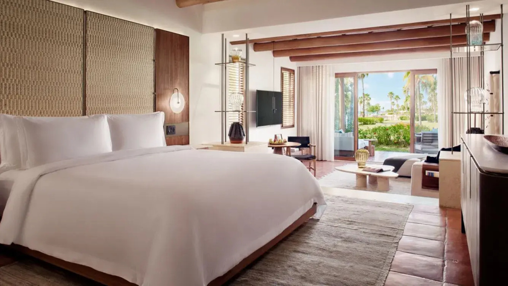 1 Bedroom Whirlpool Double Suite with ocean view (full double bed)